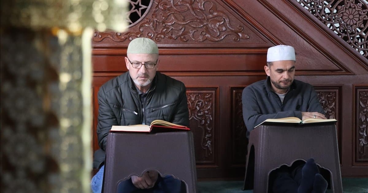 Kırklareli'nde itikaf ibadeti