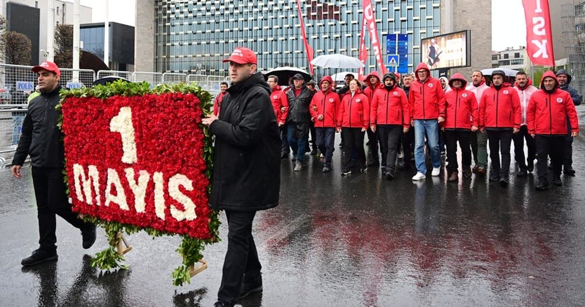 1 Mayıs Emek ve Dayanışma Günü kutlanıyor