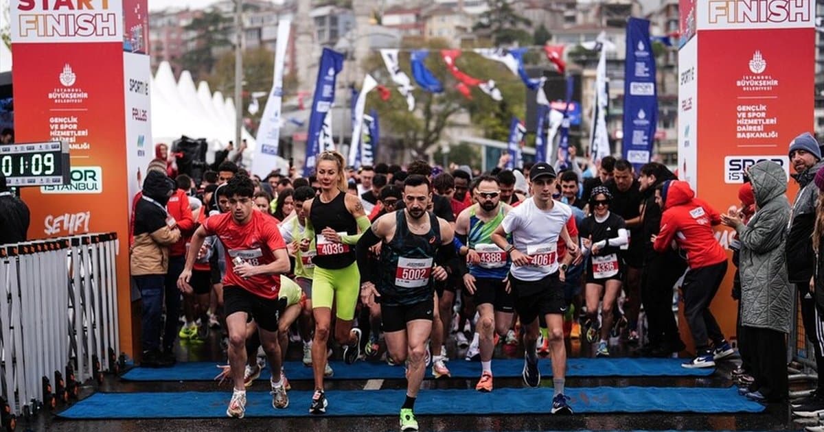 İstanbul'u Koşuyorum Asya etabı yapıldı