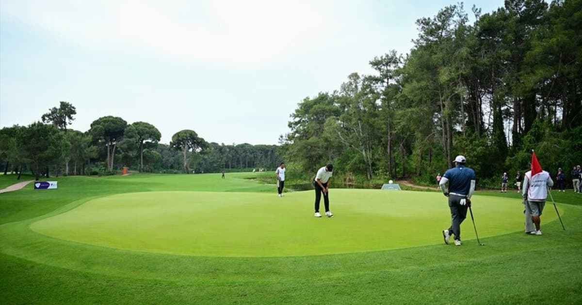 Antalya'da golf turizmi 12 ay hareketli