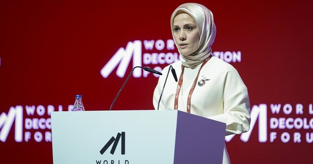 Esra Albayrak, World Decolonization Forum'da konuştu