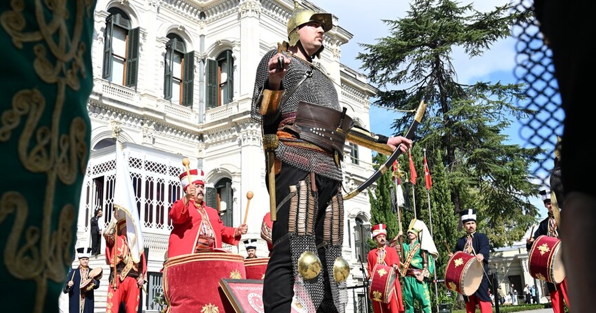 Milli Saraylar'da Mehter Marşı coşkusu
