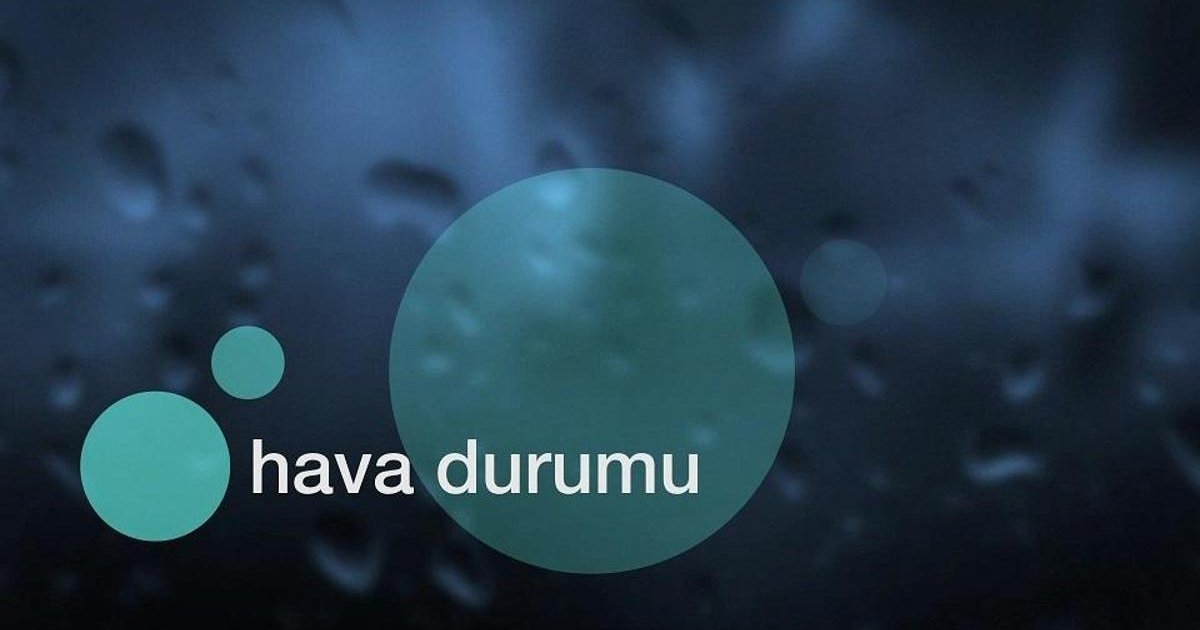 Marmara Bölgesi'nde Hava Durumu 04-06-2026