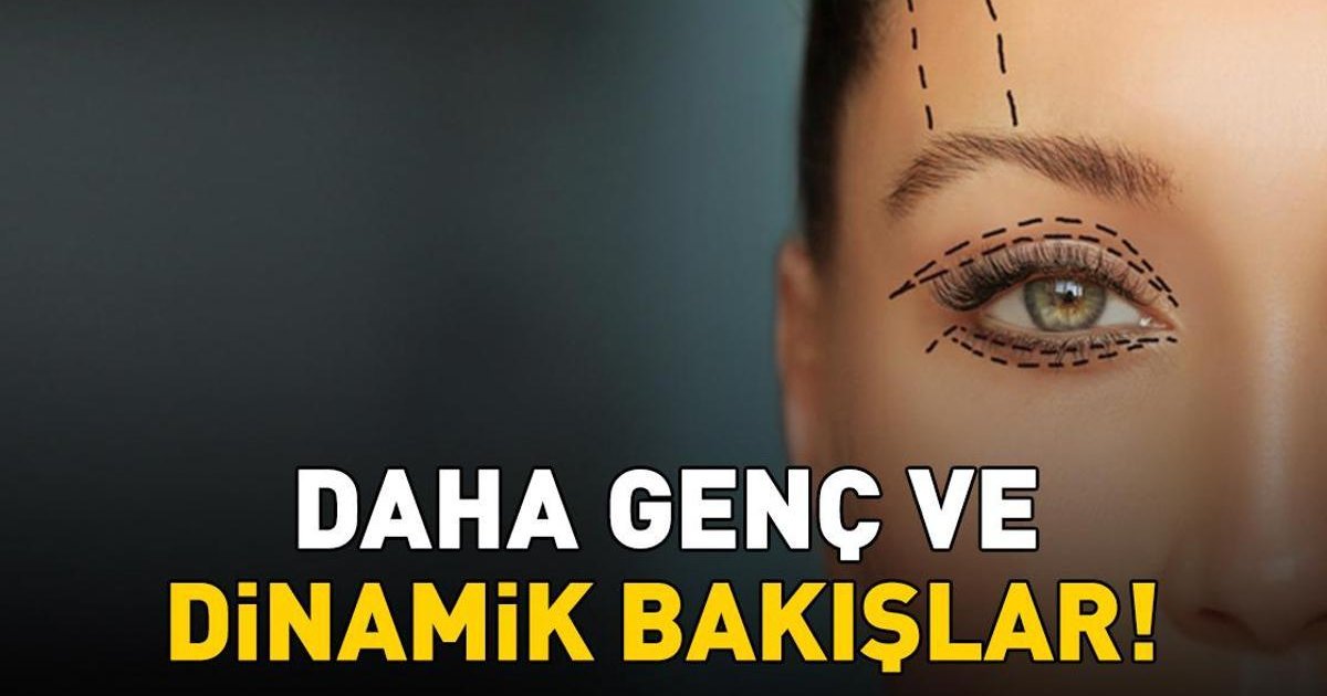 Göz Kapağı Estetiğiyle Genç Bakışlar