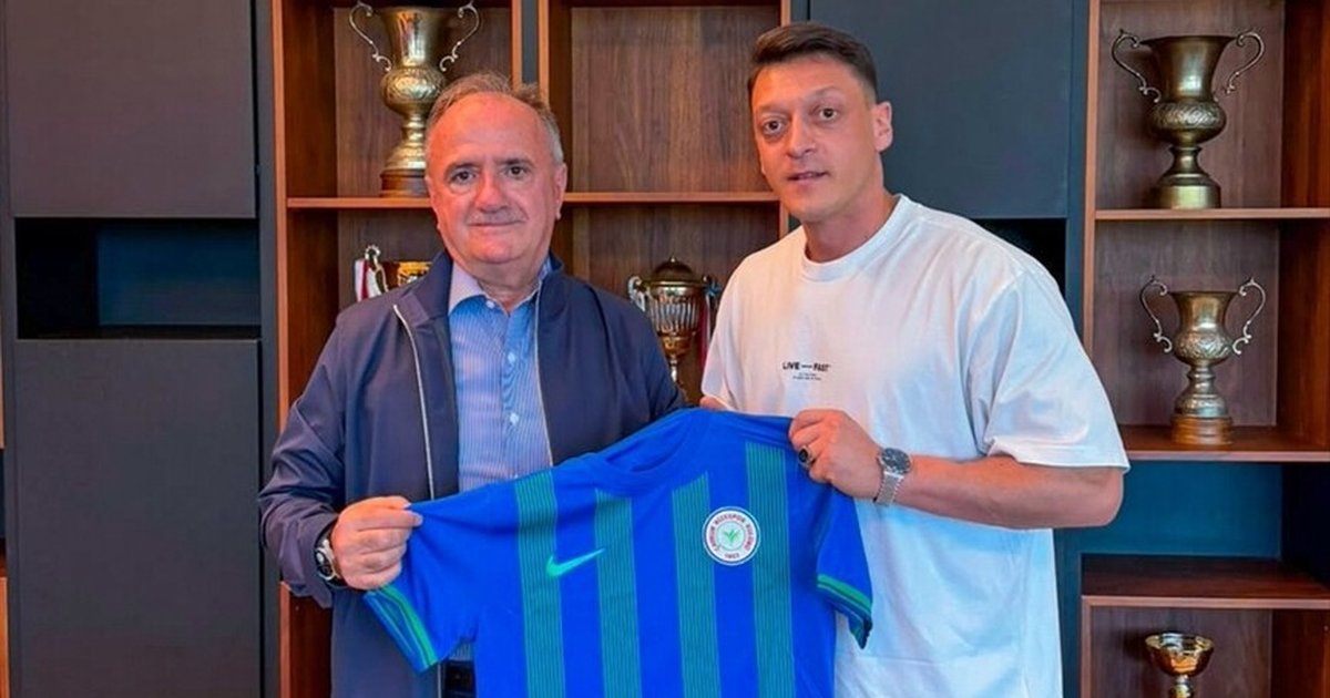 Çaykur Rizespor Başkanı Saruhan, Mesut Özil ile görüştü