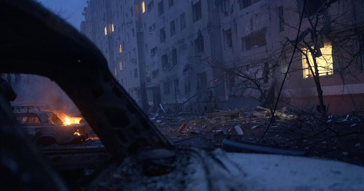 Ukrayna, Rusya'nın eş zamanlı hava saldırısına maruz kaldı