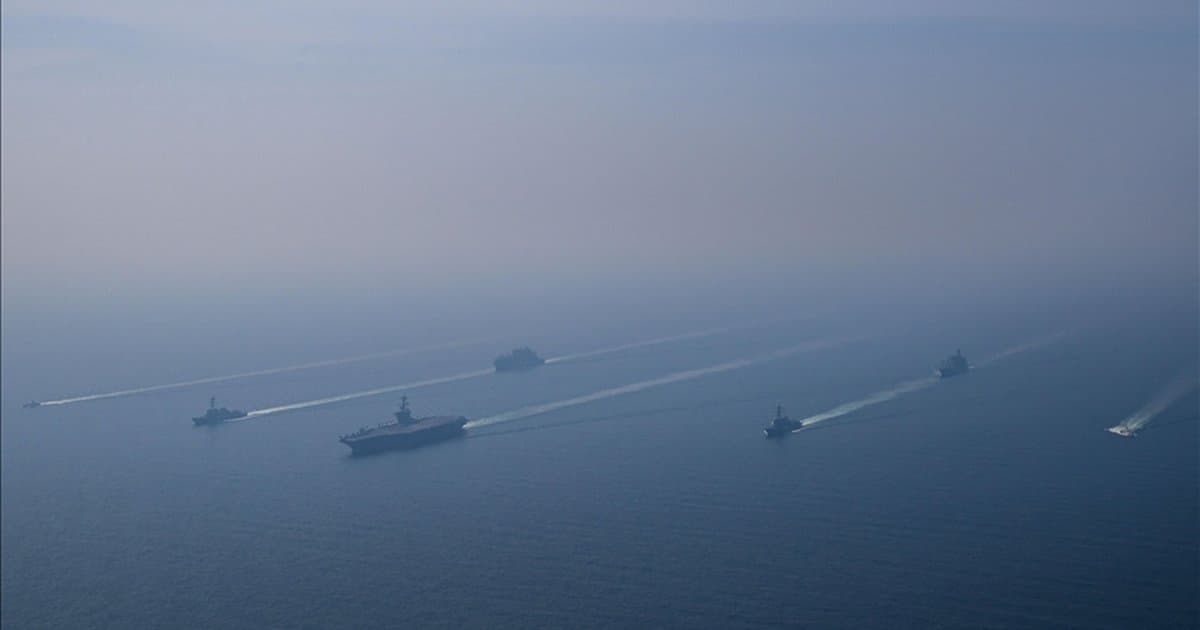 ABD'nin Akdeniz-Umman hattında 23 savaş gemisi