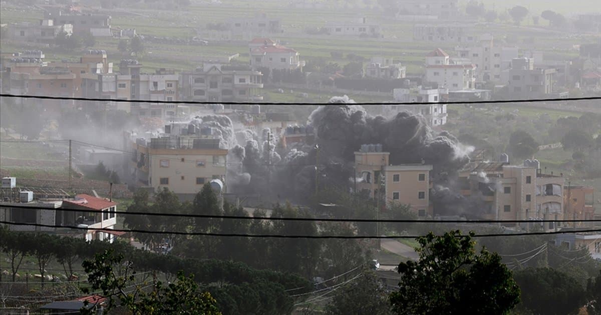 Lübnan İsrail'in altyapı uyarısı