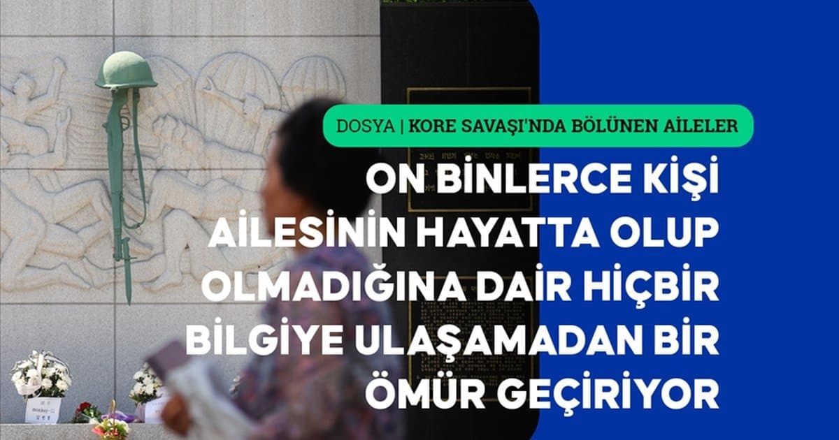 Kore Savaşı'ndan bu yana sevdiklerine kavuşamayanlar