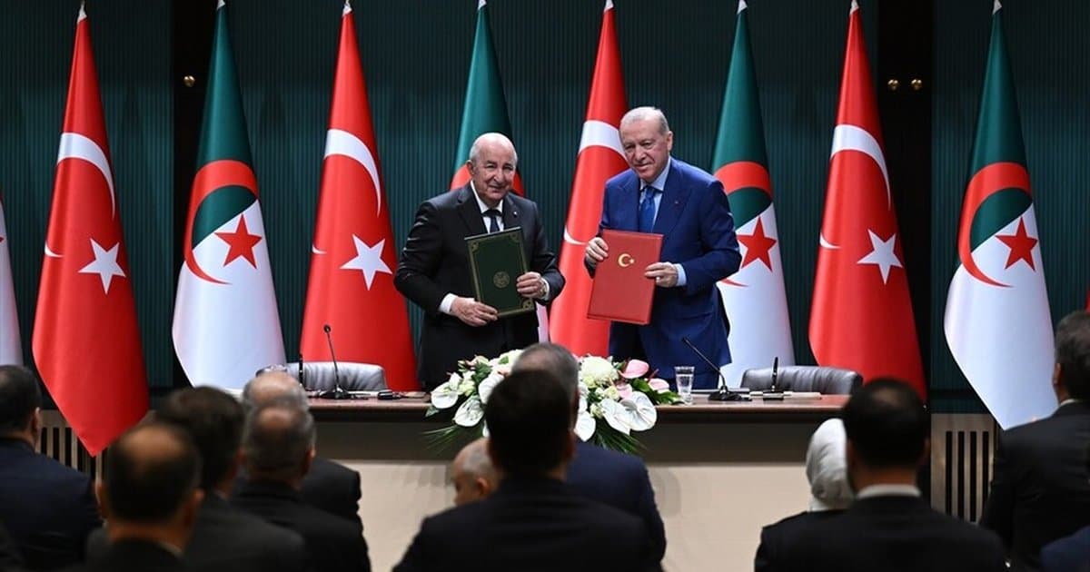 Türkiye ve Cezayir arasında stratejik anlaşmalar