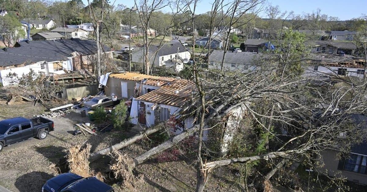 ABD'nin Mississippi eyaletinde şiddetli fırtına