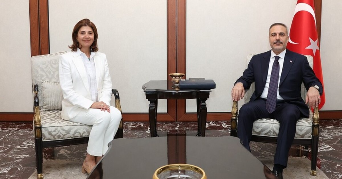 Dışişleri Bakanı Fidan, BM Özel Temsilcisi Holguin Cuellar'ı kabul etti