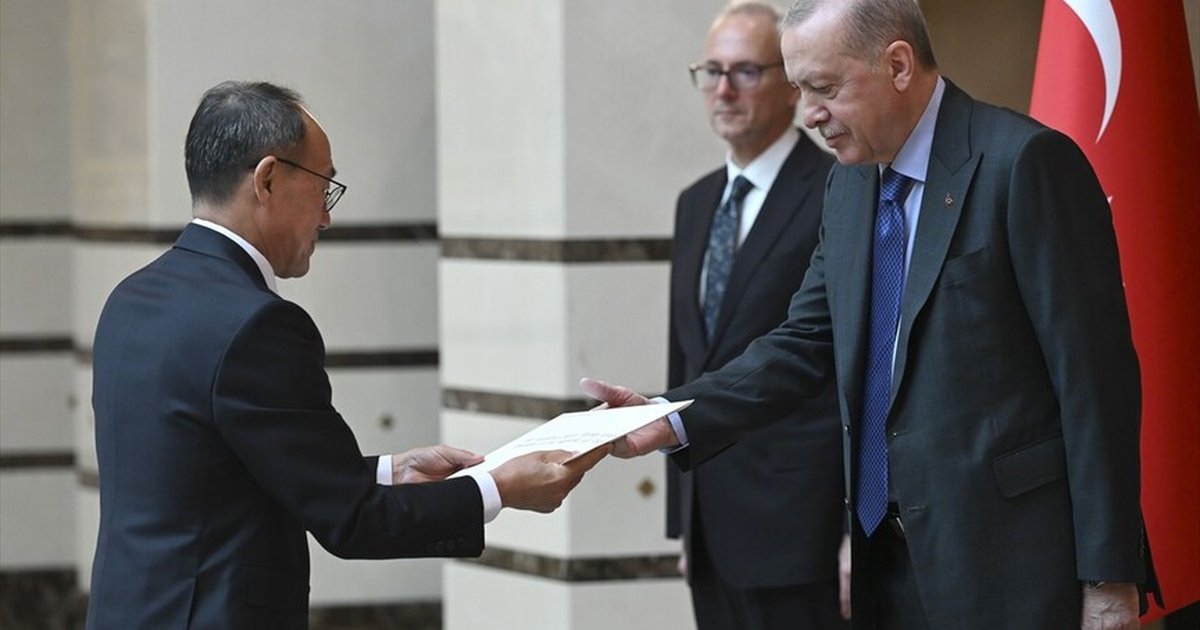 Cumhurbaşkanı Erdoğan, büyükelçileri kabul etti
