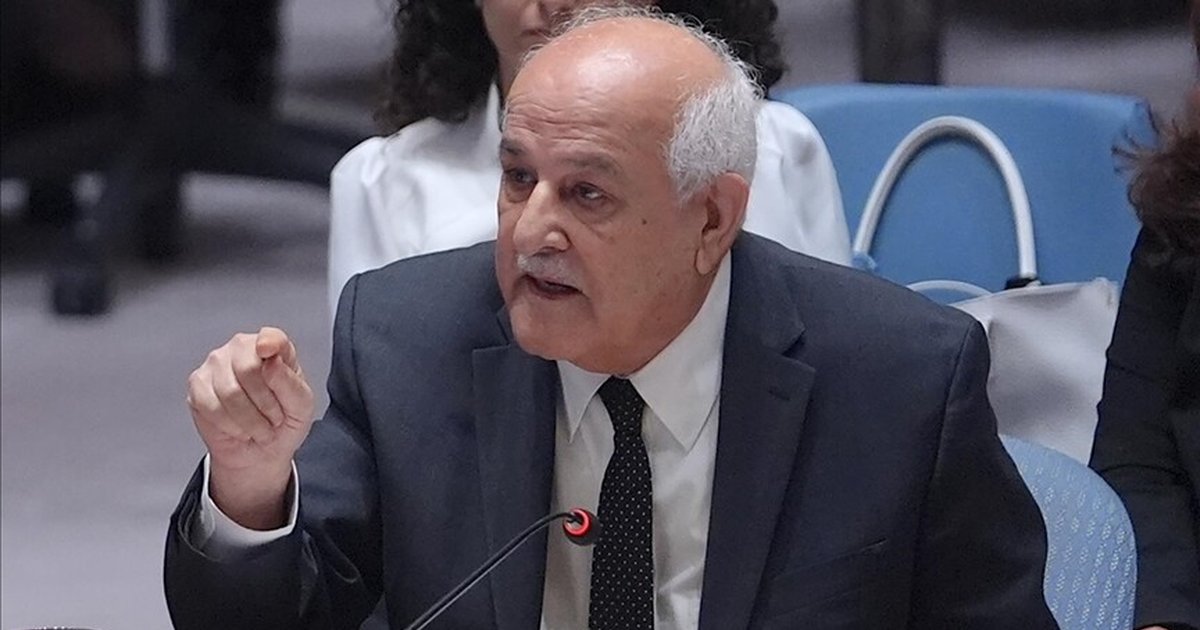 Filistin BM Temsilcisi Mansur: Gazze'de harekete geçmek için davet beklenmemeli