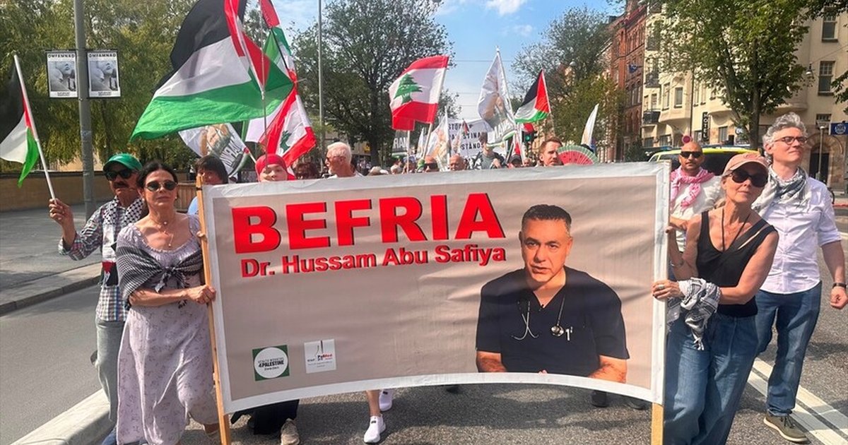 İsrail'in saldırıları İsveç'te protesto edildi
