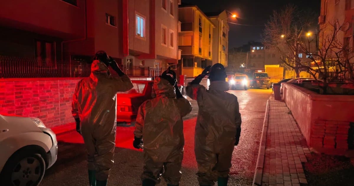 Bursa'nın İnegöl İlçesinde Gaz Kaçağı Nedeniyle Patlama