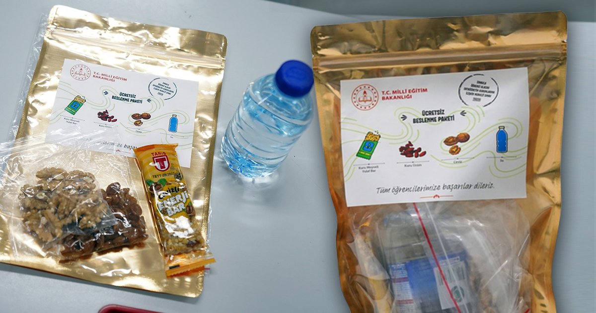 LGS'de ilk kez beslenme paketi dağıtılacak