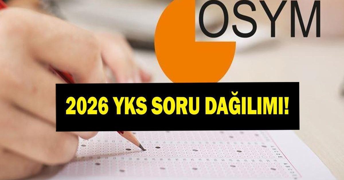 YKS 2026 Soru Dağılımı ve Sınav Detayları