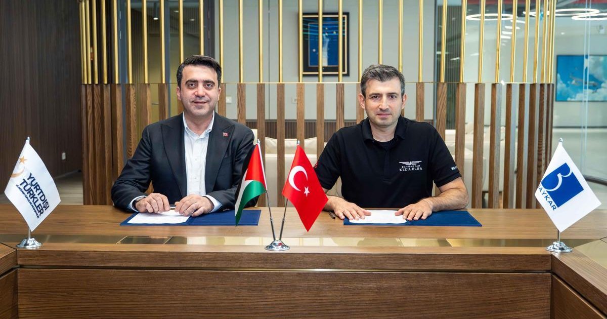 Baykar'dan Filistinli öğrencilere eğitim desteği