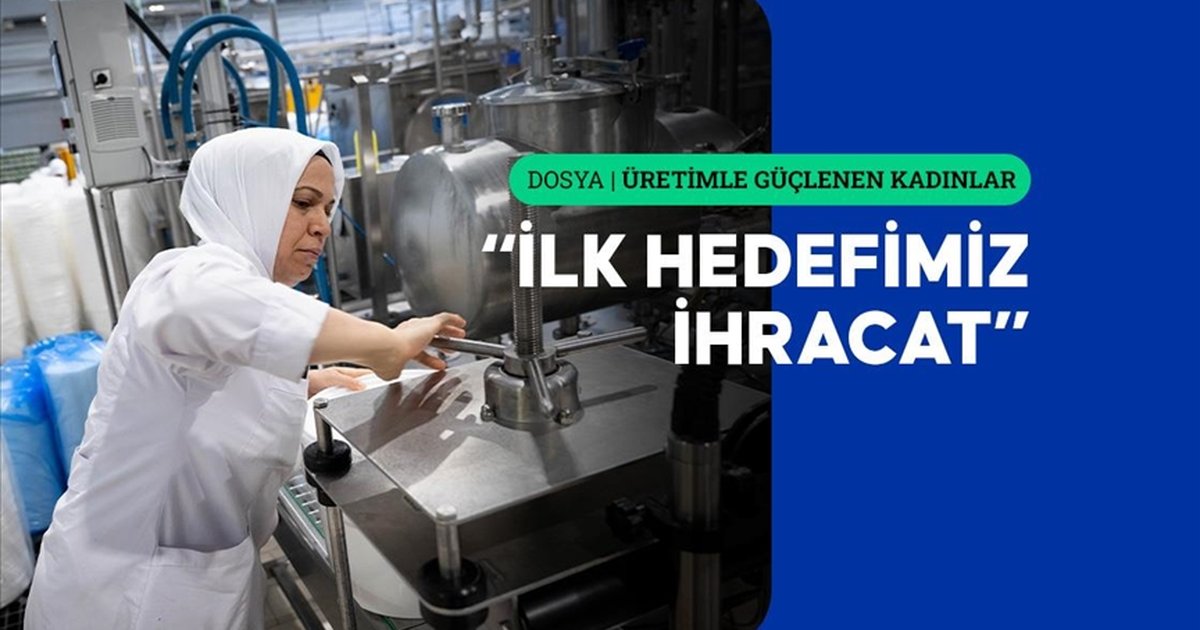 Kadınların Yönettiği Süt Tesisinde İhracat Hedefi