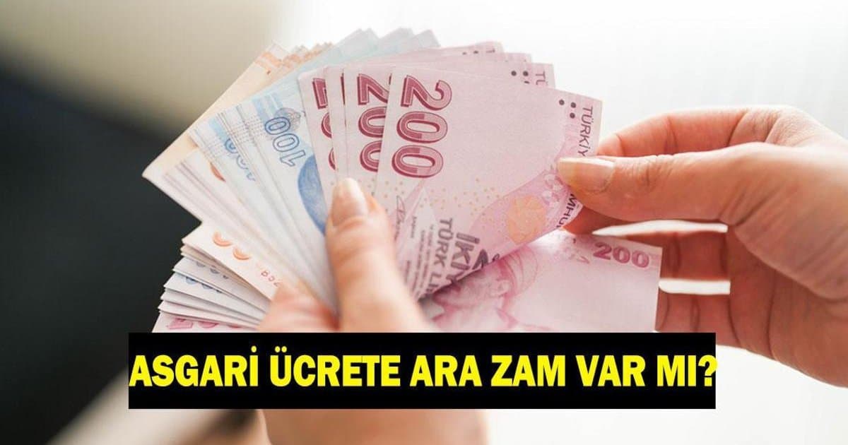 Asgari Ücrete Ara Zam Beklentisi