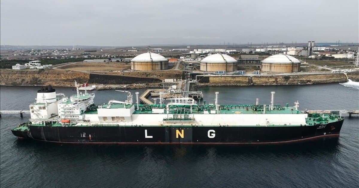 LNG piyasası ilk çeyrekte yüzde 3,8 büyüdü