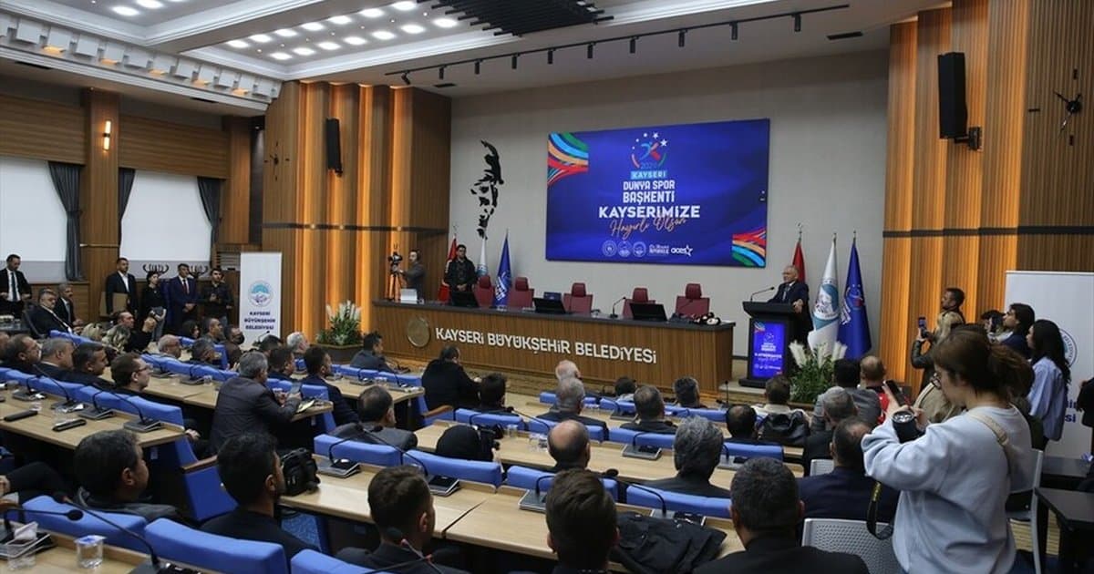 Kayseri 2029 Dünya Spor Başkenti Seçildi
