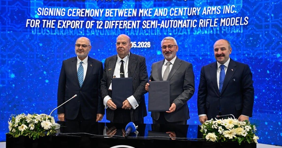 MKE ve CENTURY ARMS'tan tüfek ihracat anlaşması