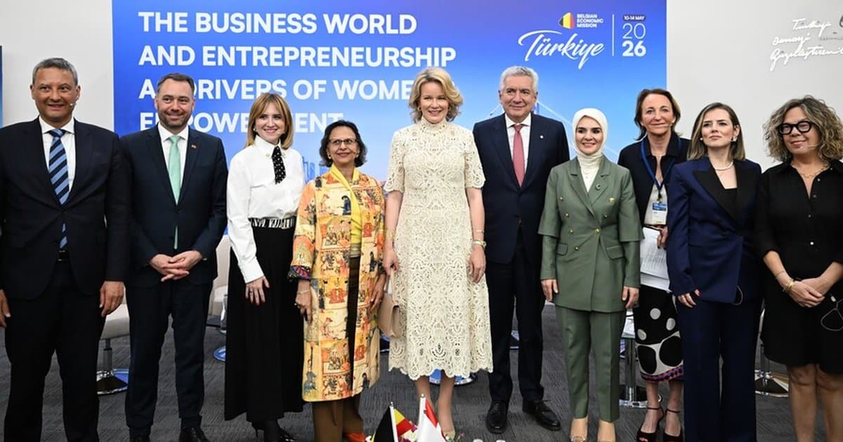 İSO'da kadın paneli: Belçika Kraliçesi Mathilde de katıldı