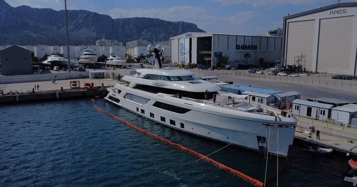 Antalya Serbest Bölge'de tekne üretimi hızlandı