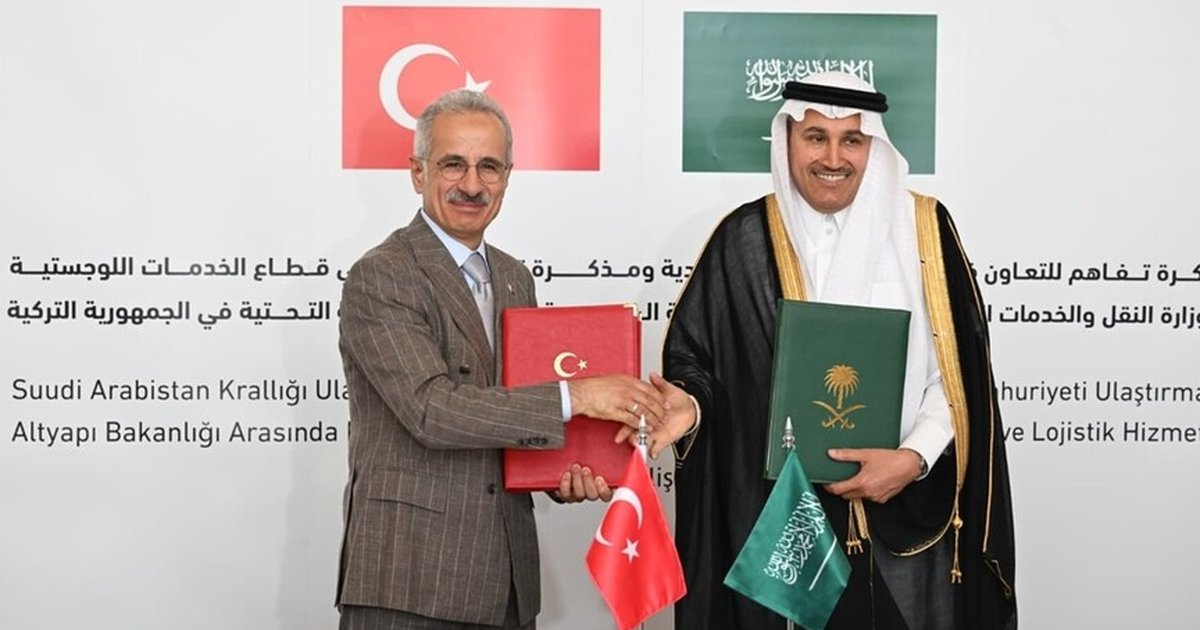 Türkiye ile Suudi Arabistan'dan Lojistik ve Demir Yolu İşbirliği