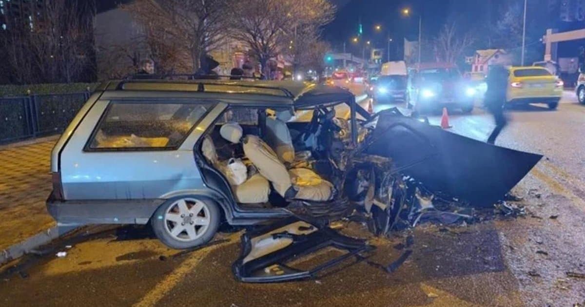 Gümüşhane'de iftar öncesi kaza: 1 ölü, 3 yaralı