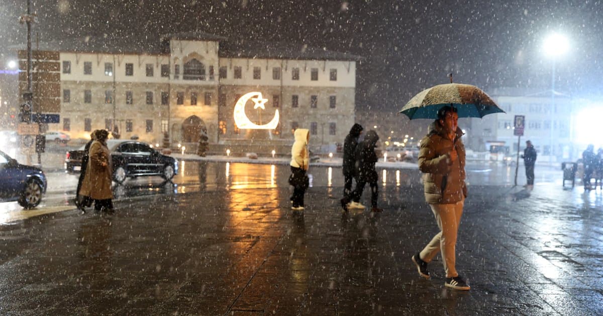 Türkiye'ye soğuk hava dalgası geliyor, kar yağışı bekleniyor
