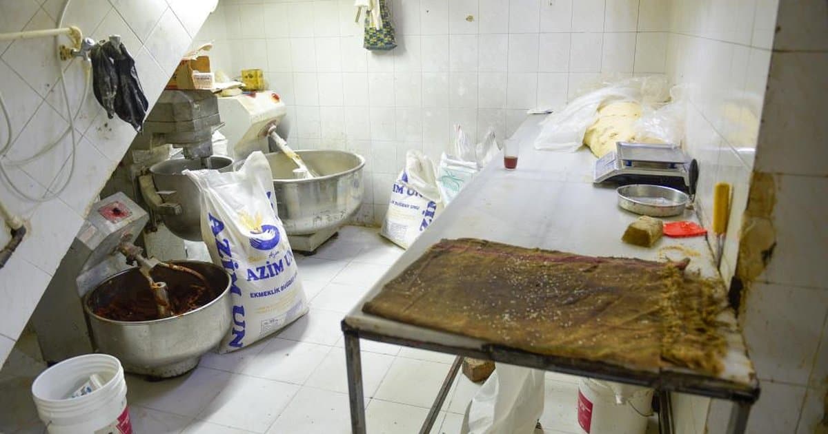 Adana'da Fırında Hijyen Denetimi: İşletme Mühürlendi