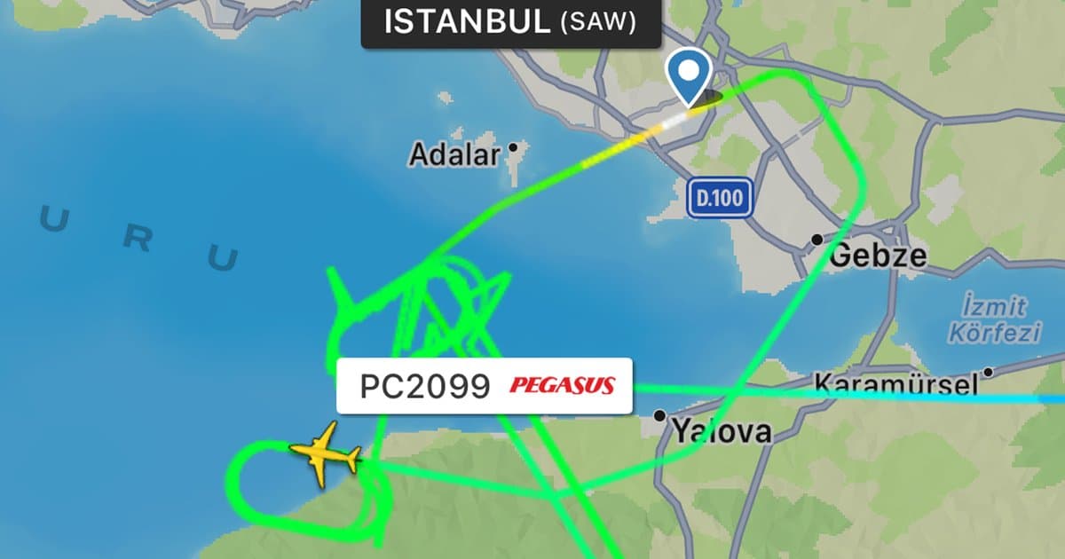 İstanbul'da sis krizi: Uçaklar Marmara üzerinde tur attı