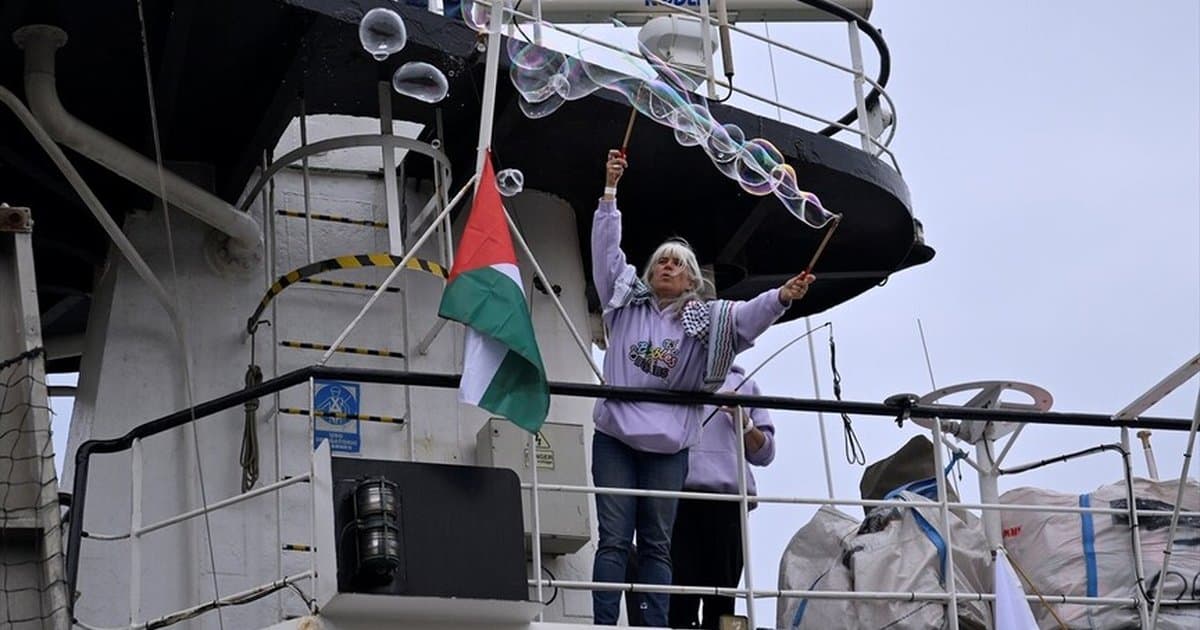 Küresel Sumud Filosu Gazze'ye doğru yola çıktı