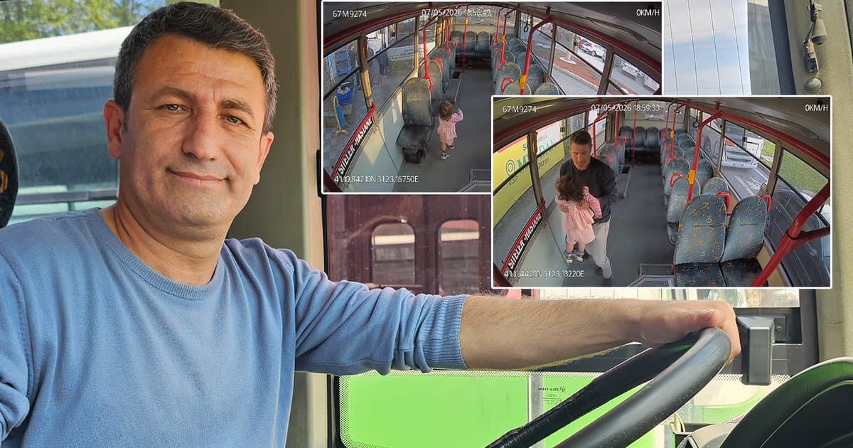 Zonguldak'ta otobüse binen 2 yaşındaki bebek
