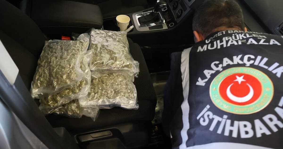 Gümrükler Muhafaza Ekipleri Uyuşturucu Operasyonu