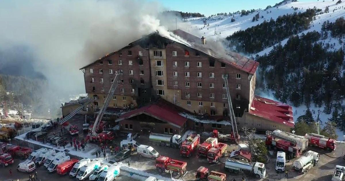 Kartalkaya otel yangını: 3 eğitmene tahliye kararı