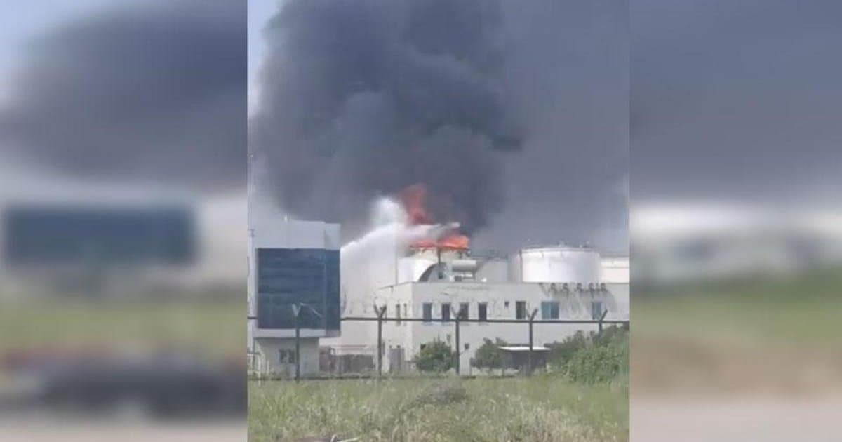 Mersin'de biyodizel tesisinde yangın
