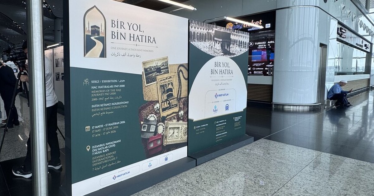 Bir Yol, Bin Hatıra Sergisi İstanbul Havalimanı'nda Açıldı