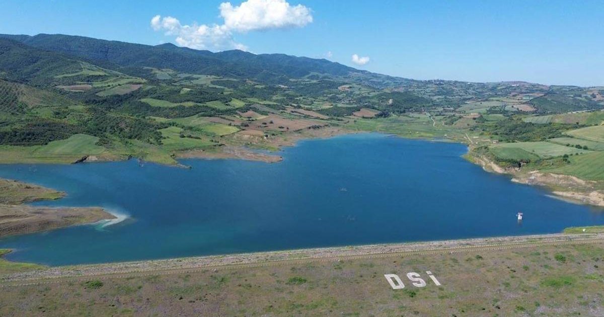Tekirdağ Naip Barajı doluluk oranı yüzde 24'e çıktı