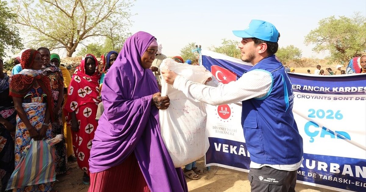 TDV ve STK'lerin Çad'da kurban çalışmaları
