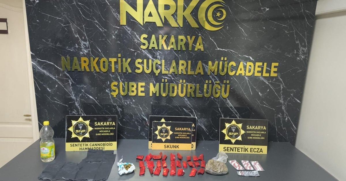 Sakarya'da uyuşturucu operasyonu: 1 tutuklama