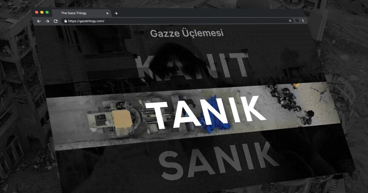 Anadolu Ajansı'ndan Gazze Üçlemesi İnternet Sitesi
