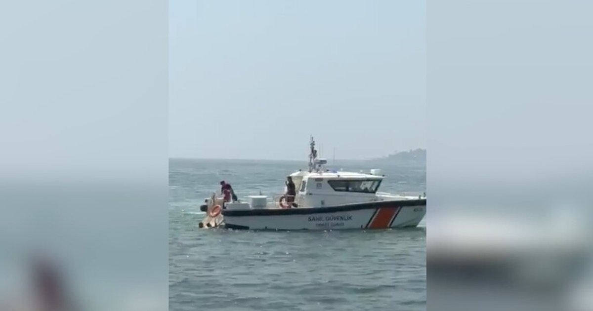 Kocaeli'de feribottan düşen kişiyi yolcu kurtardı