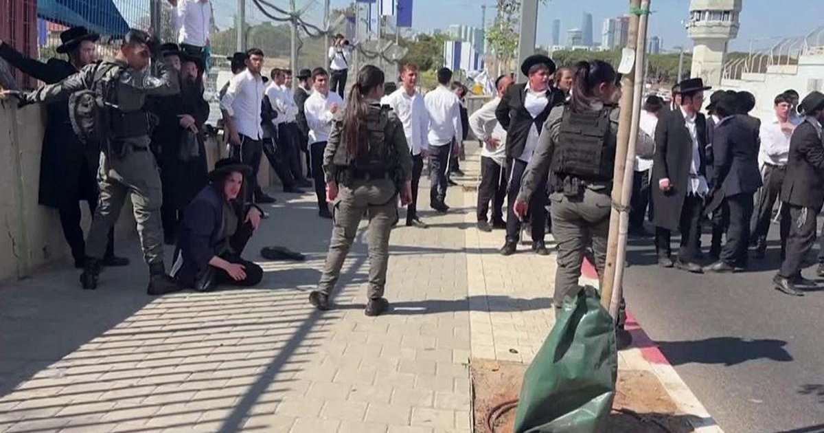 İsrail'de Haredilere sert müdahale