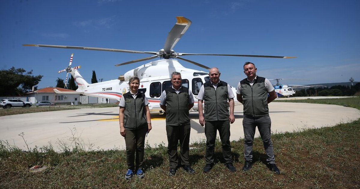 Çanakkale'de orman yangınlarıyla mücadele hazırlığı