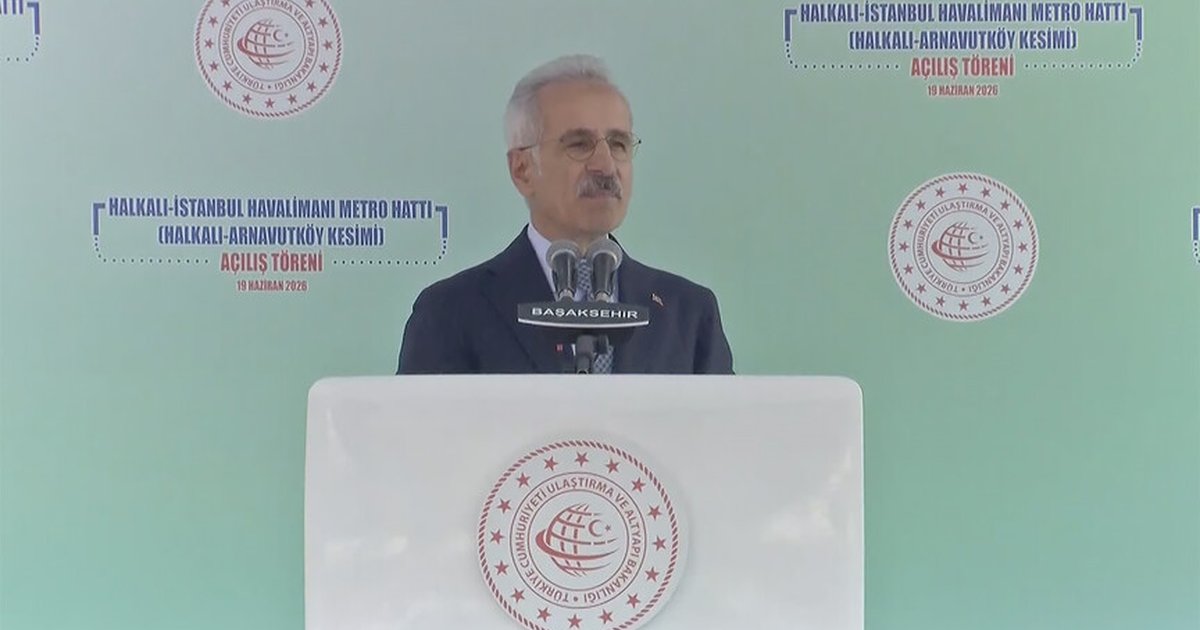 Bakan Uraloğlu: İstanbul'un raylı sistem hattı 180 km'ye ulaştı