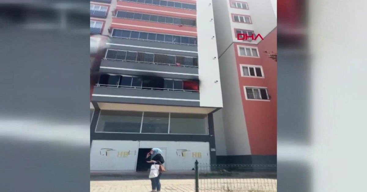 Kahramanmaraş'ta Apartmanda Yangın: 2 Ölü